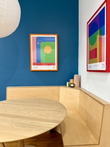 Breakfast nook angle